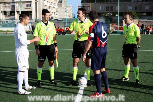 Bruno Frongia e Massimo Demartis alla scelta del campo